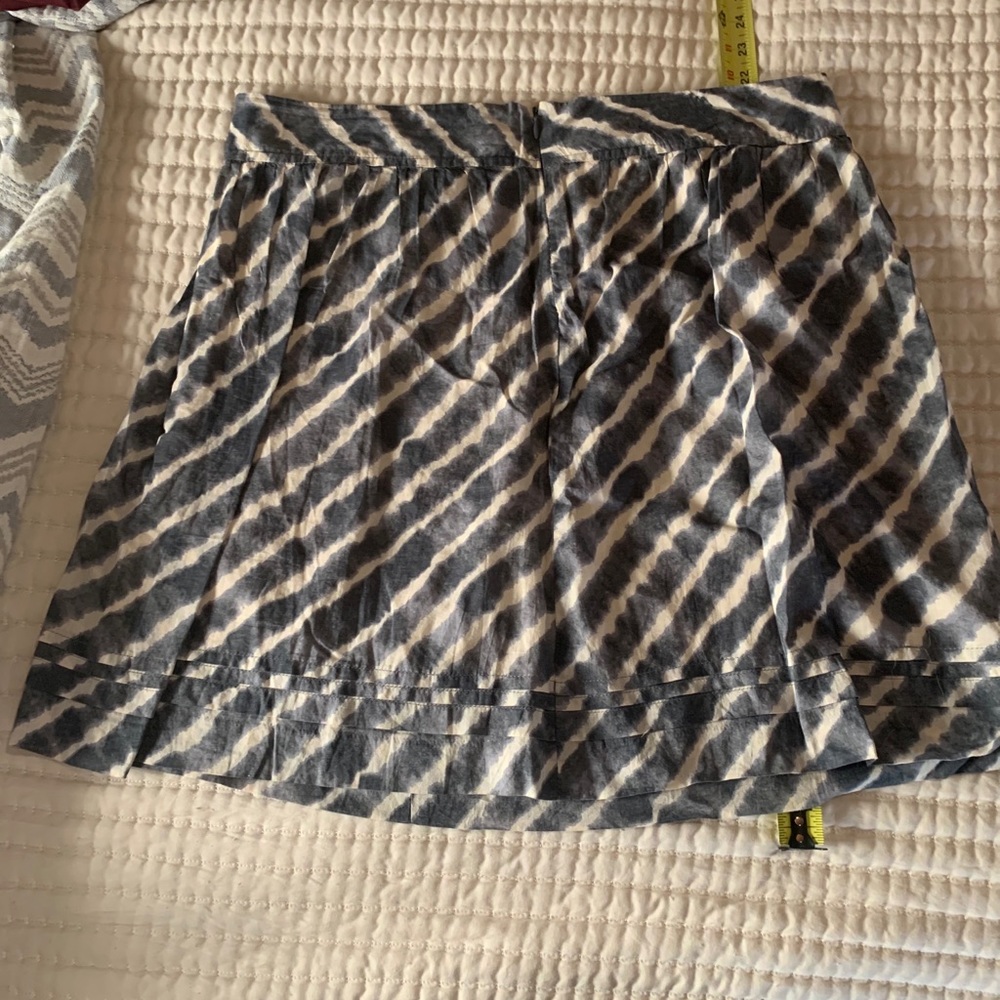 LOFT Cotton tie dye skirt.